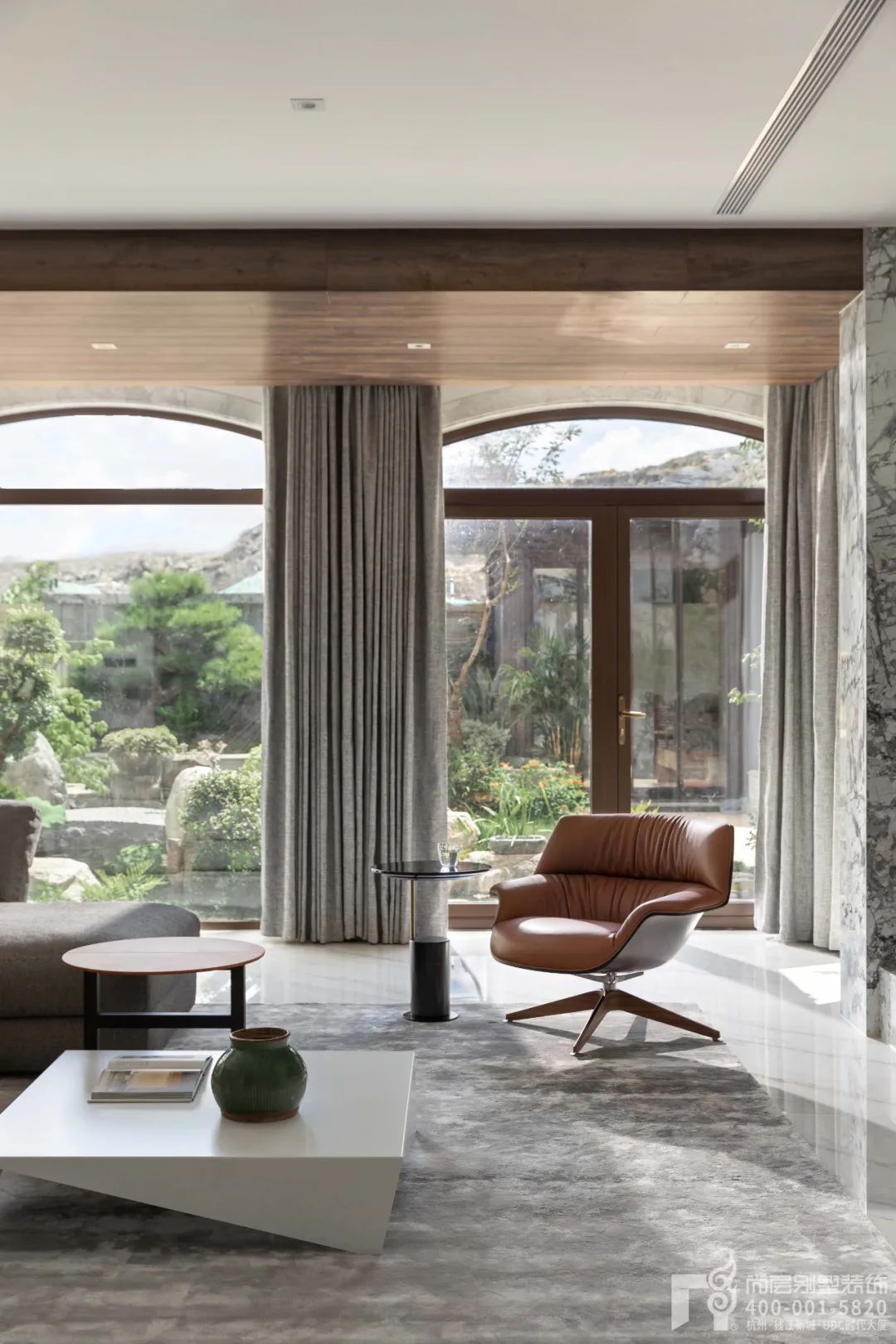 现代雅居,自然之美·青山湖玫瑰园尚层别墅装饰丨中国杭州-18