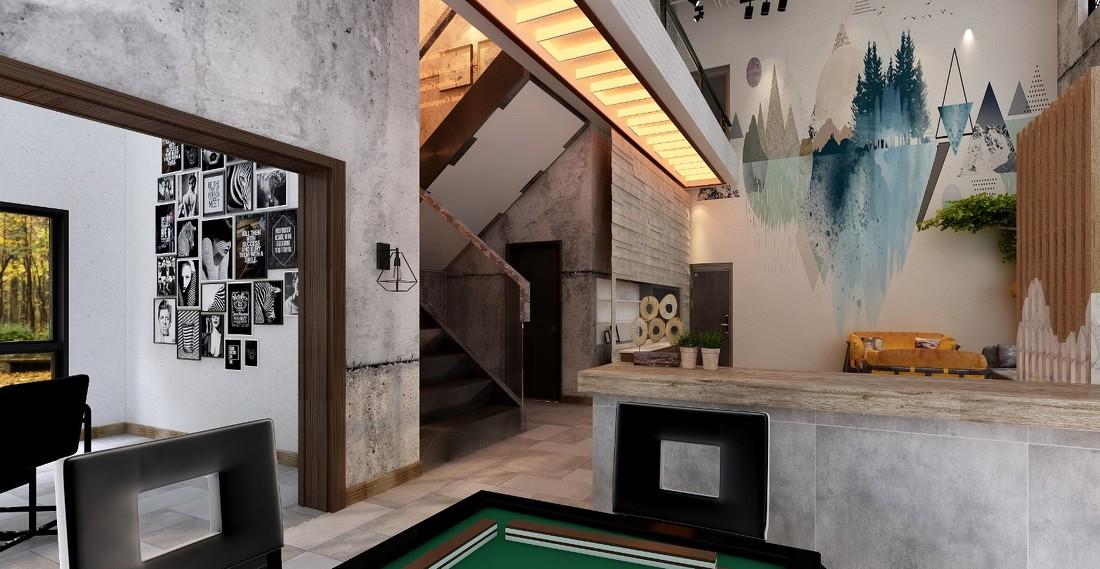 天曌山网红会所 | 山林中的色彩盛宴-4