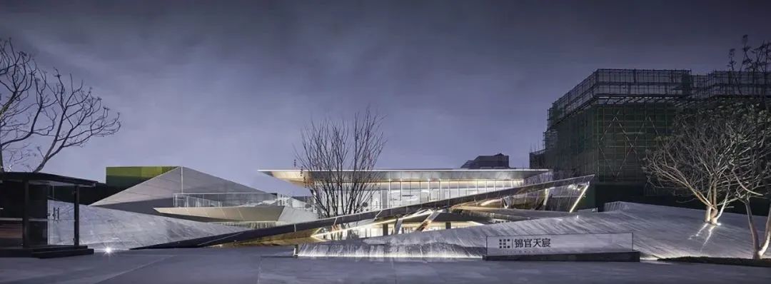 成都旭辉·锦官天宸营销中心 | 自然韵律的现代空间-9