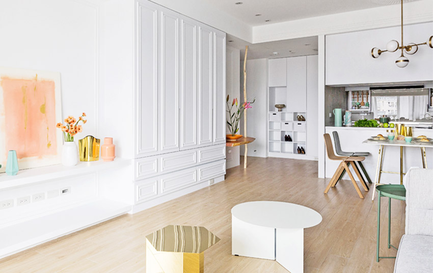 125㎡现代法式住宅  文仪设计-9