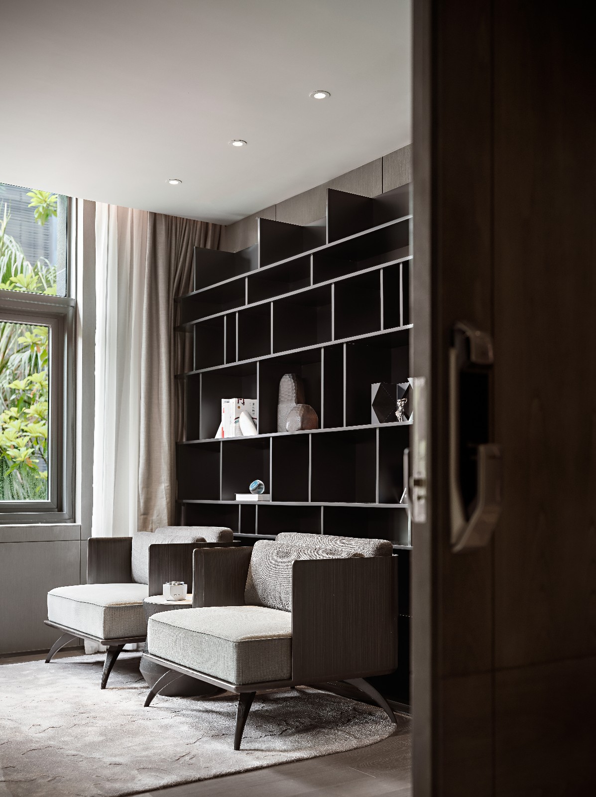 极简奢侈,融入生活的艺术——后海 6 层别墅设计-189