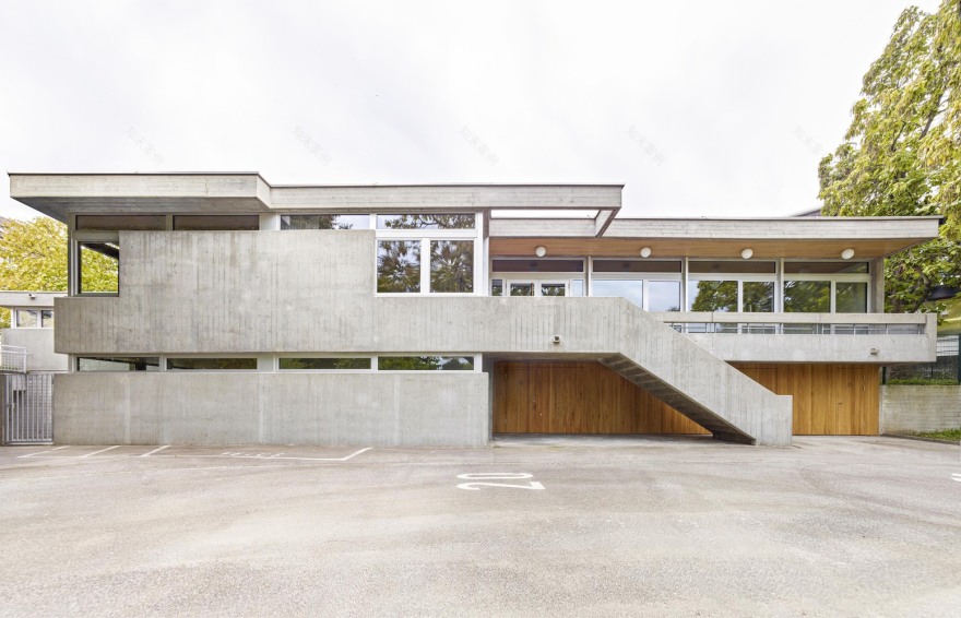 瑞士交通花园学校的现代化改造丨Lukas Raeber Architects-14