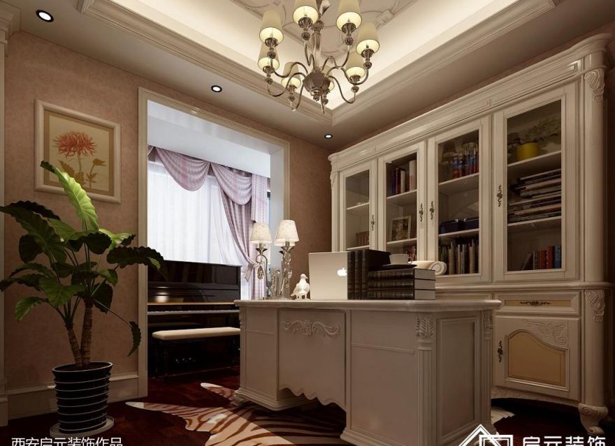 西安启元装饰打造古典欧式家居风格-14