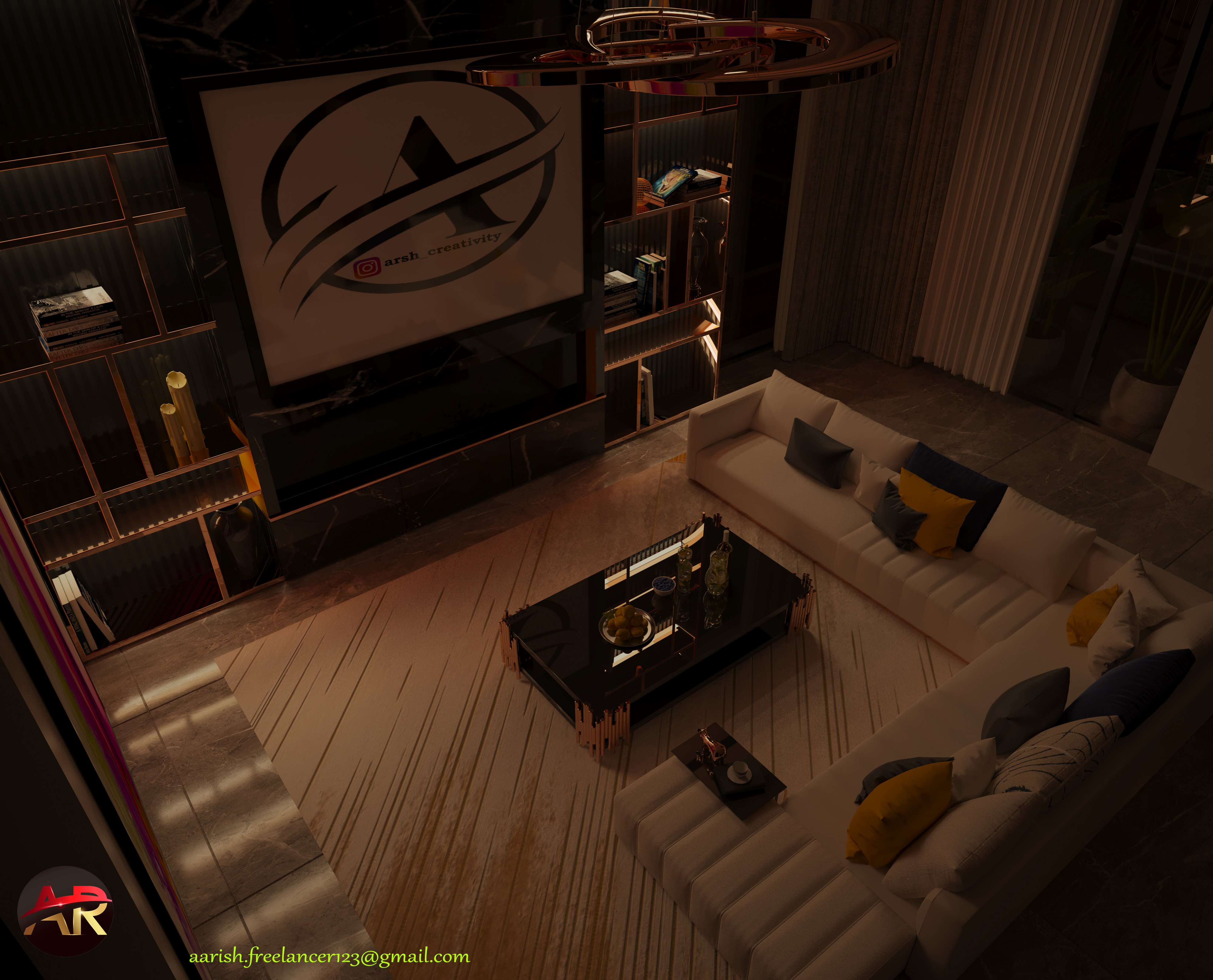 LUXURY LIVING HALL -ABUDHABI-3