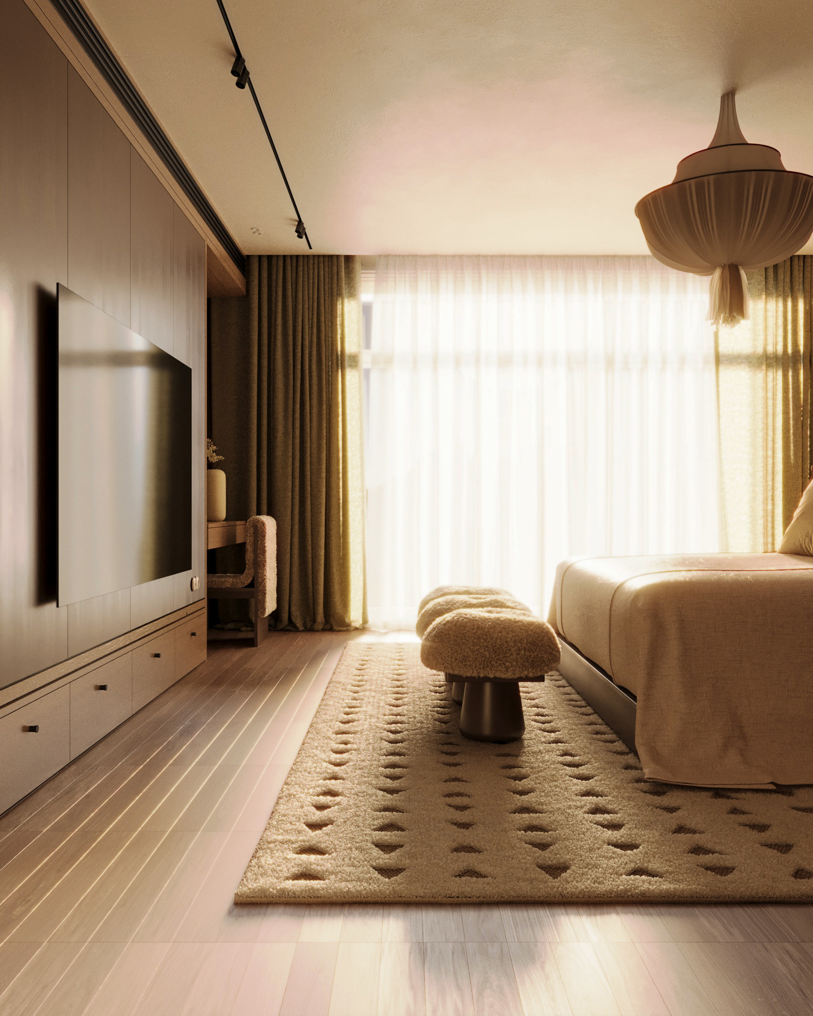 瑞士酒店主卧设计丨M a r w a n S h a a b a n-12