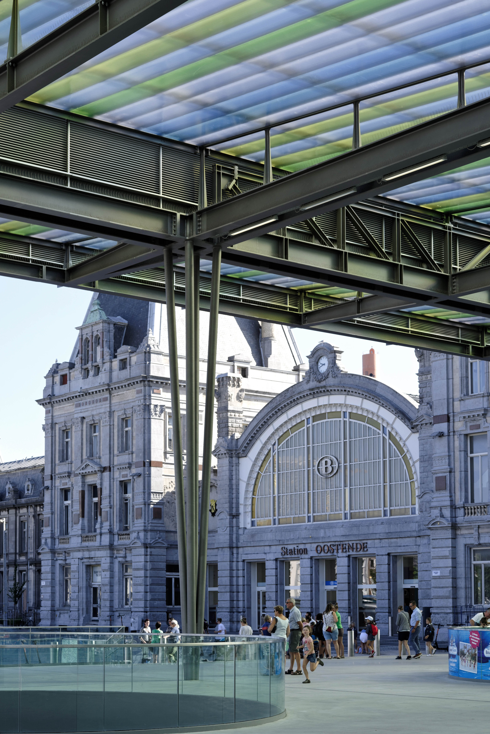 比利时奥斯坦德火车站翻新，海滨交通枢纽焕新颜-23