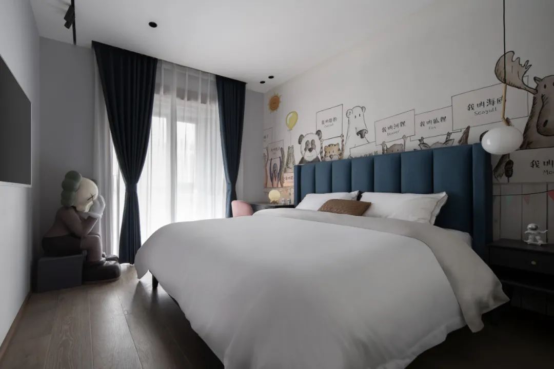 温岭玉兰花苑现代极简家居设计，打造静谧温馨空间-87