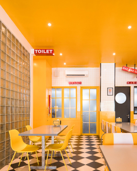 印尼 TRUFFLE BELLY DINER 餐厅设计丨EVONIL Architecture Indonesia
