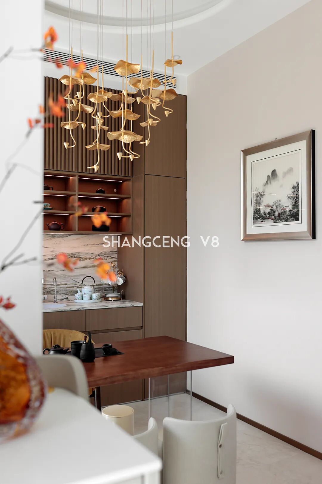 尚层V8实景|480㎡现代别墅，打破传统居住边界，聚焦空间，关联自然-42