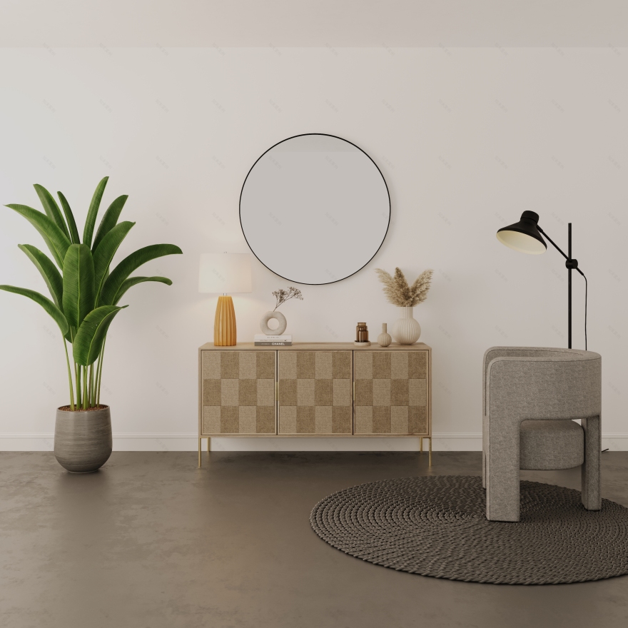 埃文边柜 芒果木丨澳大利亚墨尔本丨SBOXSTUDIO-3