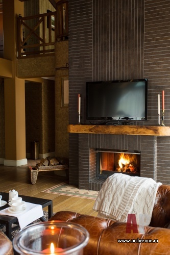 Красной Поляне的两层复式公寓设计丨俄罗斯克拉斯诺亚尔斯克丨Зубенко Юрий,Щербакова Ольга-13