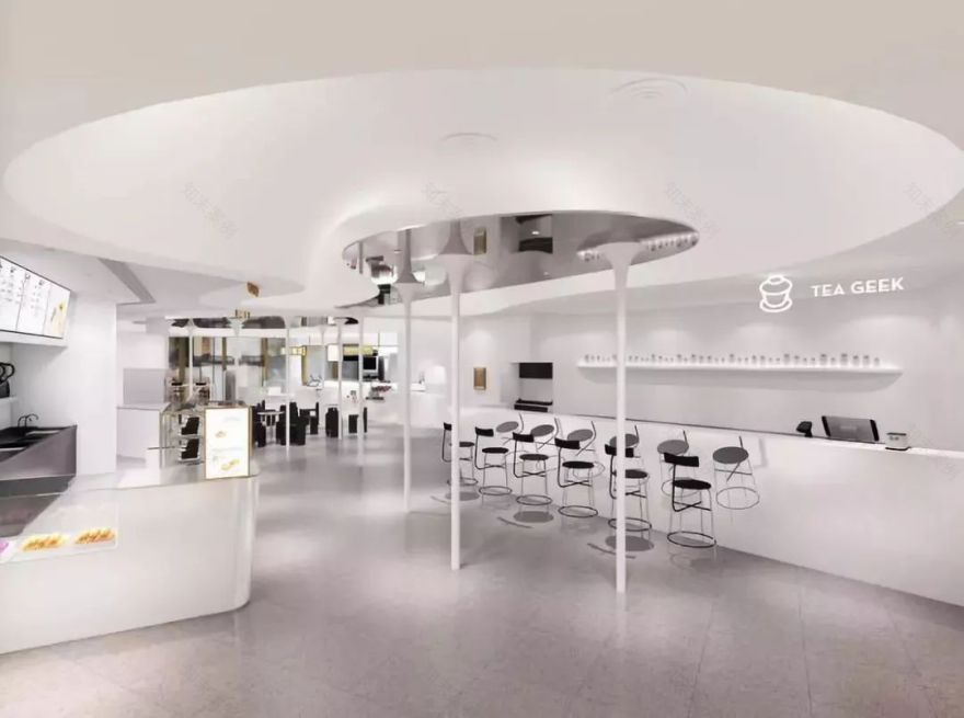 喜茶店铺设计 | 简约现代,融合传统元素-69