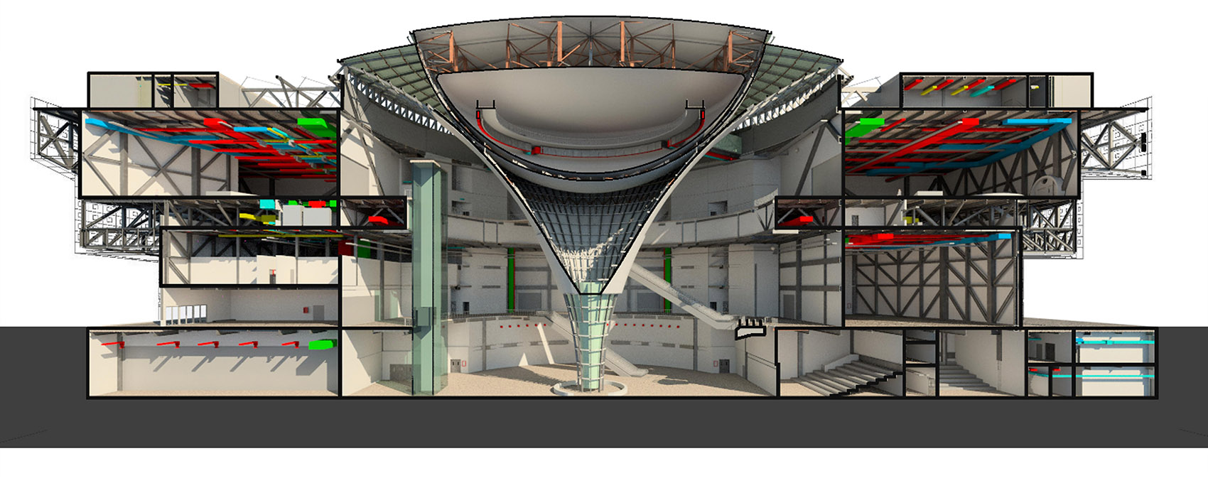 湖北省科技馆新馆丨中国武汉丨中南建筑设计院股份有限公司-84