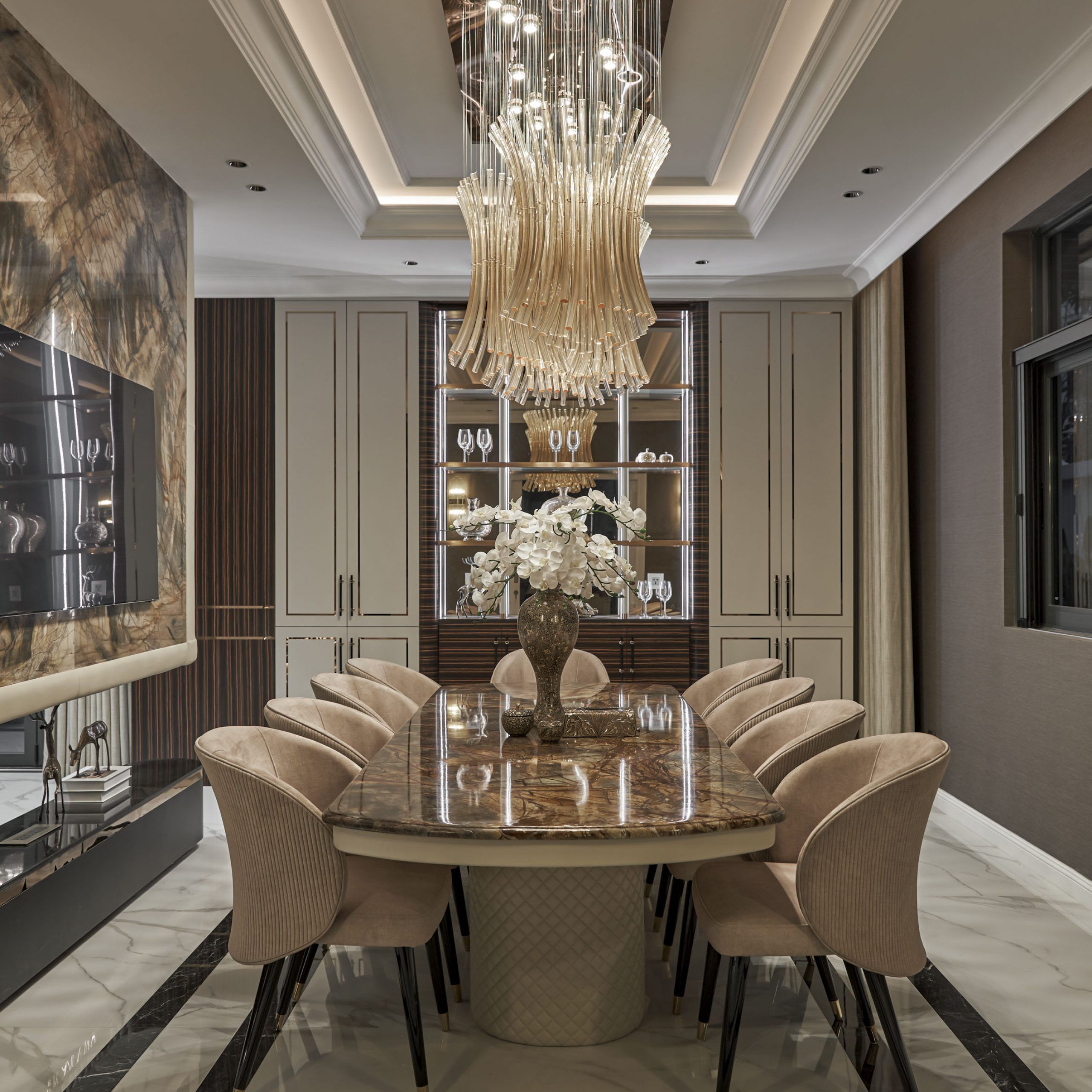 亚洲风格三层别墅设计，打造家庭温馨空间-112