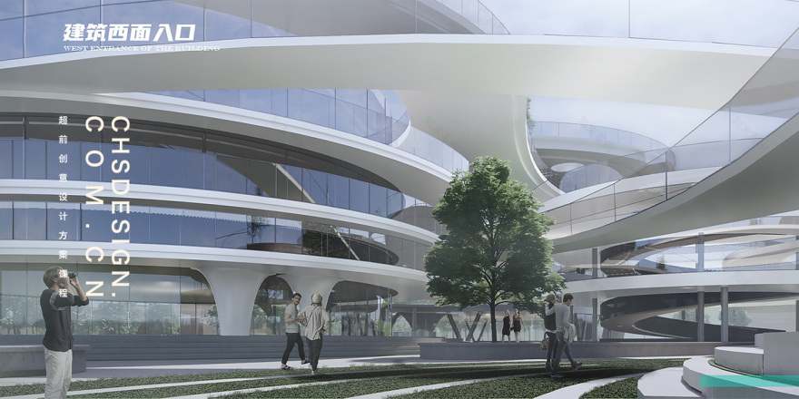 “青·舟 QZ”图书馆概念设计方案丨CHS ARCHITECTURE-21