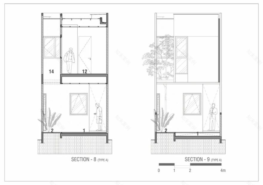 印尼泗水 518 平米地块的 5 个“R 微型住宅”设计-52