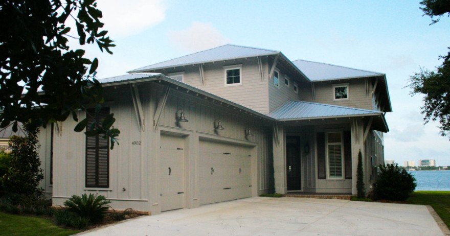 Bayou Saint John海滩小屋丨美国阿拉巴马丨Bob Chatham Custom Home Design-4