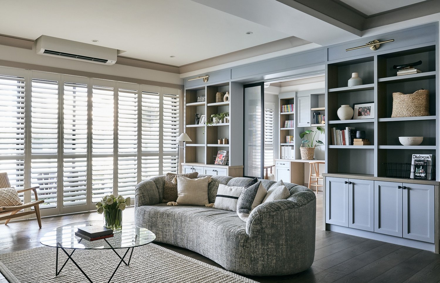 美式平层丨朗禾空间设计-12