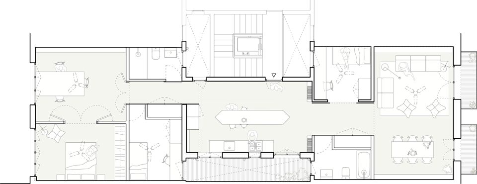 巴塞罗那Ei·ample Esquerra区公寓翻修丨西班牙巴塞罗那丨Metronom-6