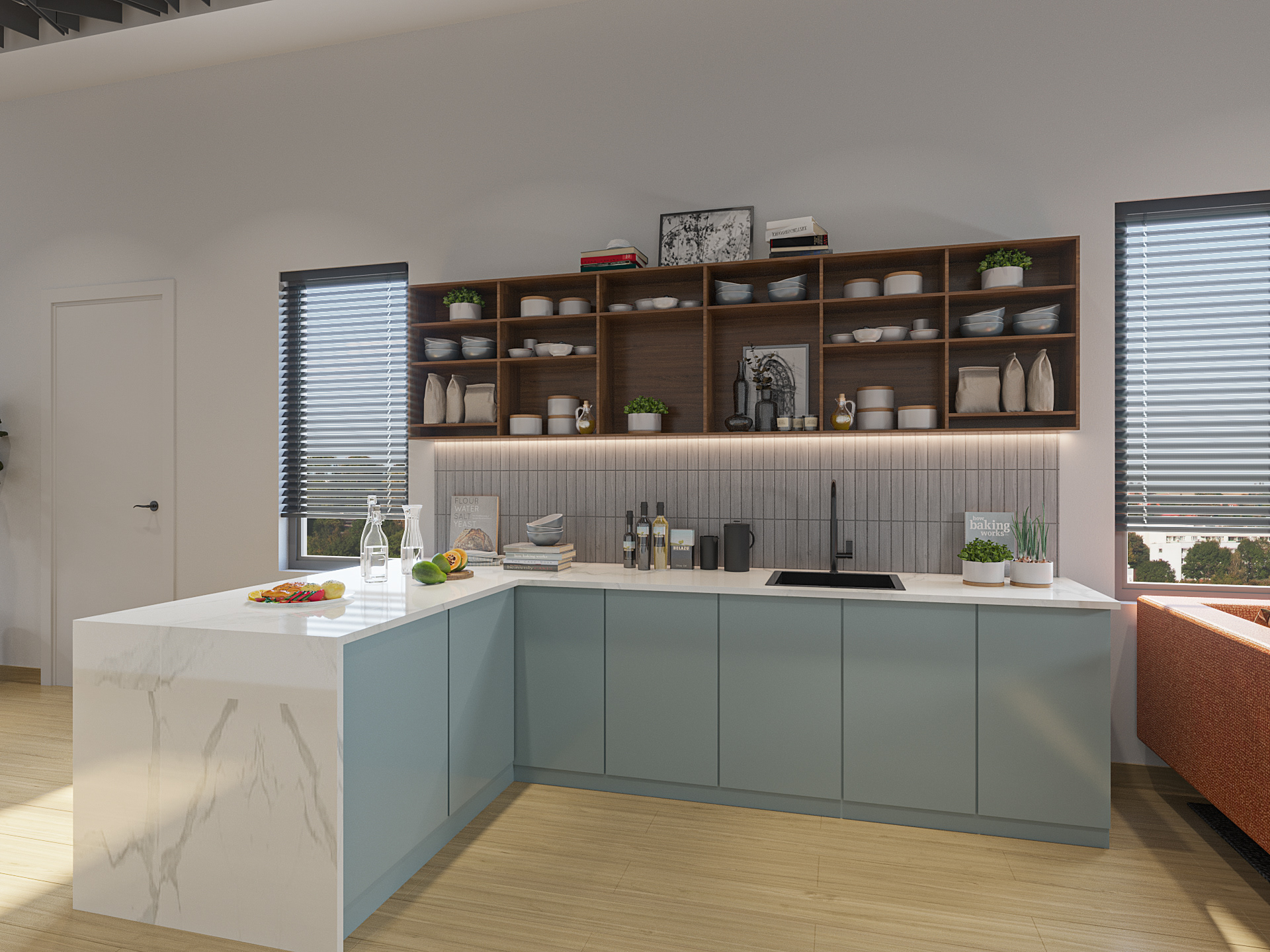 TDW办公室及仓库内部空间
 
注：由于不清楚TDW代表的具体内容，这里按保留处理如果TDW有特定含义且你能给出相关信息，可替换成准确内容 丨UruguayFlorida-34