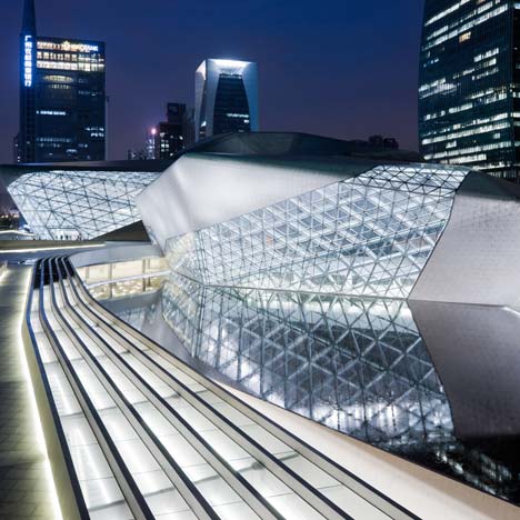 Guangzhou Opera House by Zaha Hadid Architects | Dezeen-5