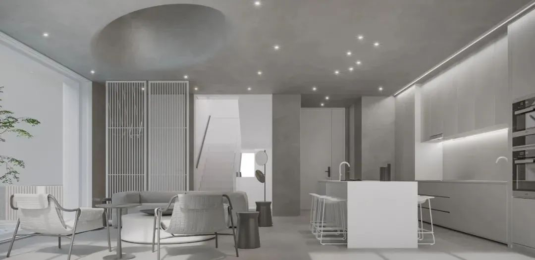 东莞碧桂园简约质感空间设计-48