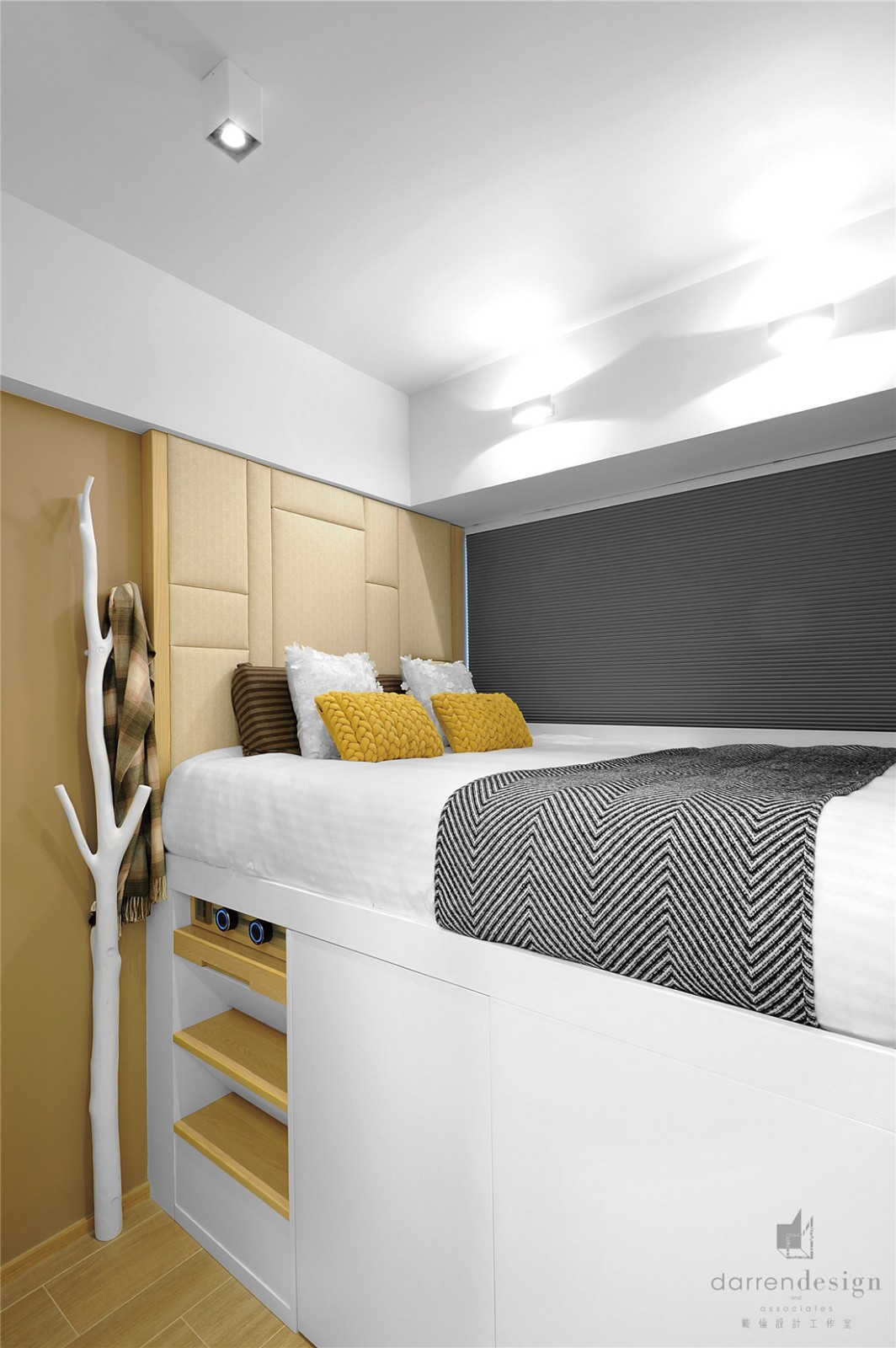 香港59m²收纳型二居室住宅  Darren Design-29