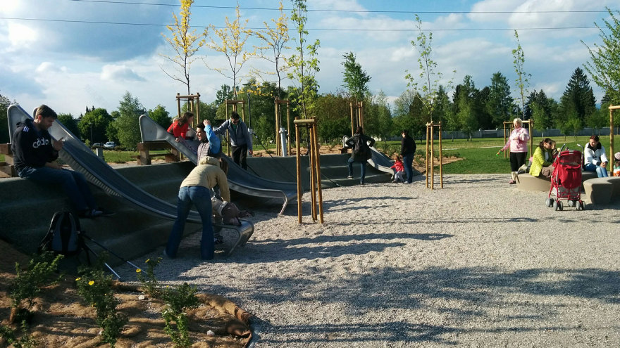 斯洛文尼亚 Šmartinski Park 公园改造 | 从菜地到城市乐园-24