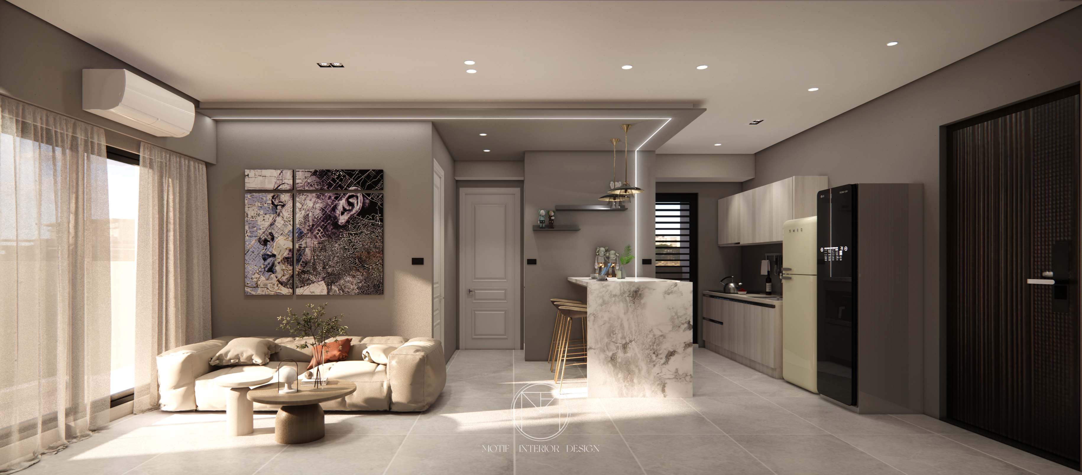 台南永康2房公寓设计丨中国台南-2