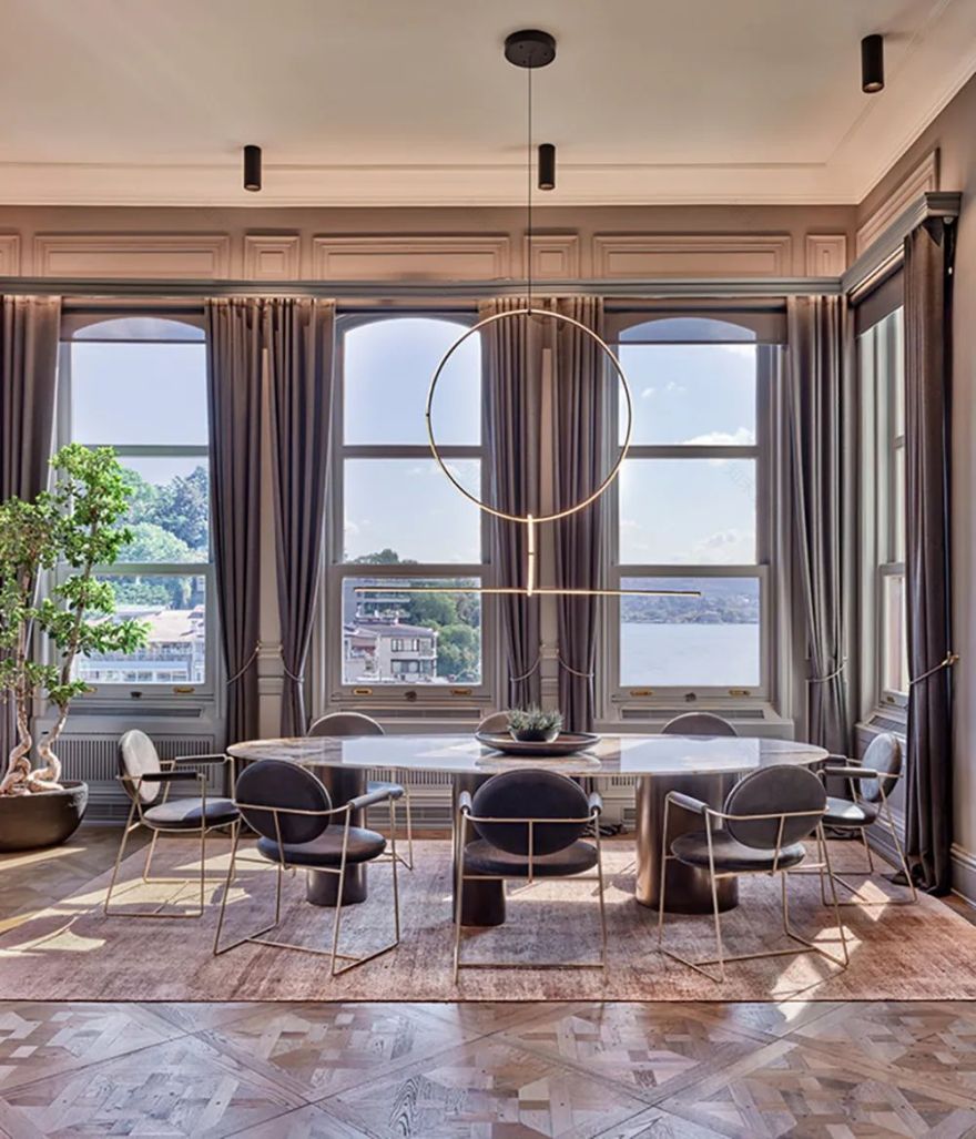 博斯普鲁斯海峡别墅丨土耳其伊斯坦布尔丨Habif Architects-20