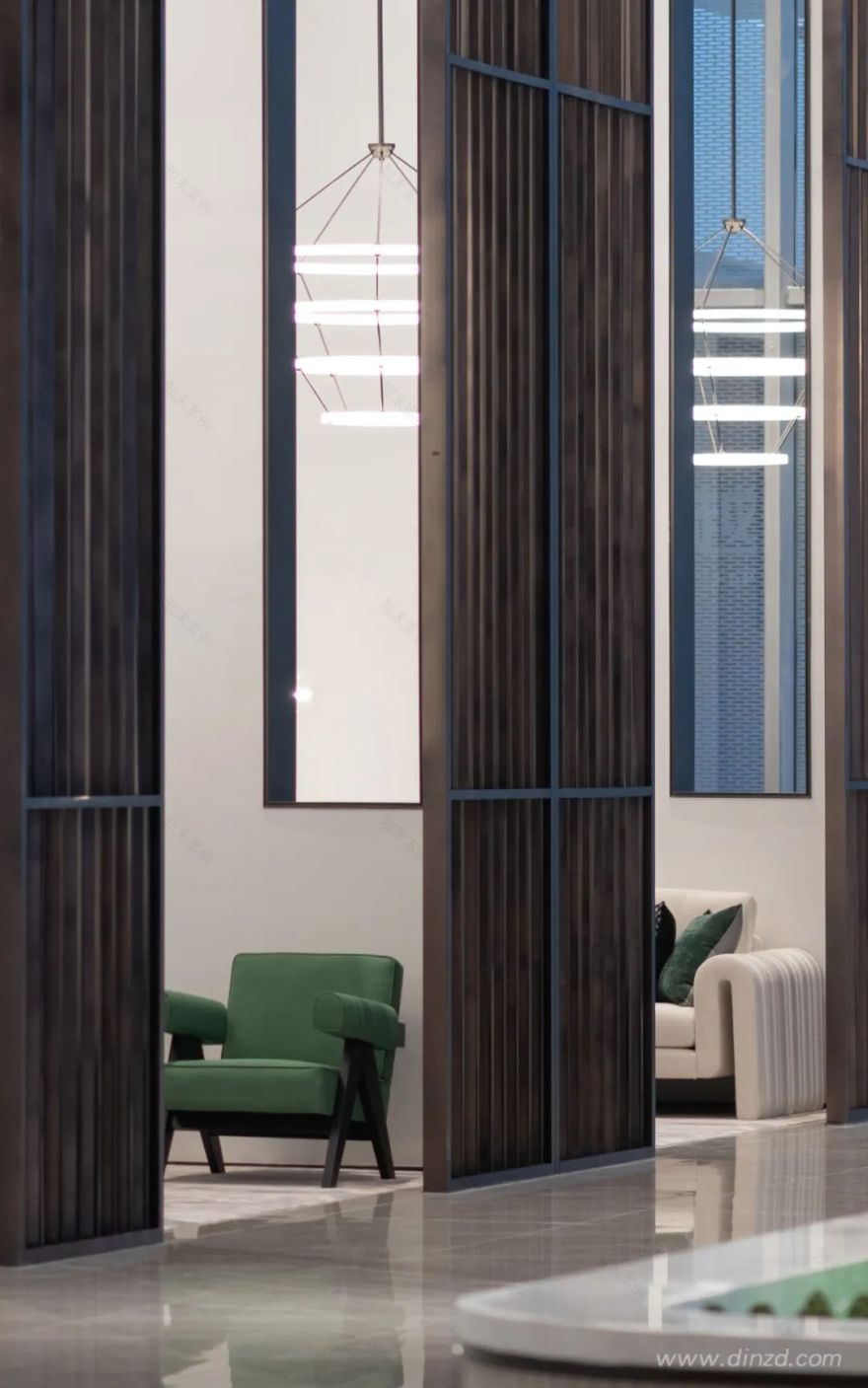 常熟·建屋琴上景园营销中心丨中国江苏丨朗联设计-42