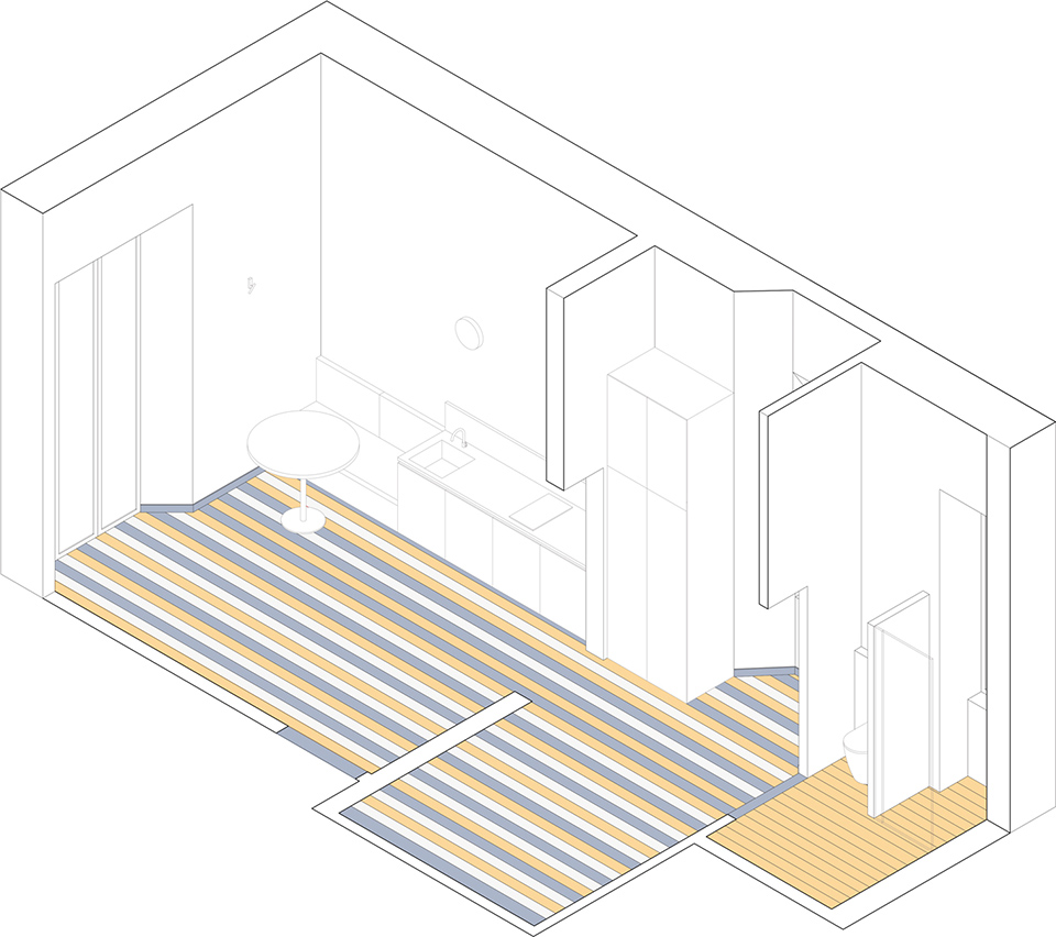 Palazzina Maresa 03公寓改造丨意大利佛罗伦萨丨AFSa(Antonio Acocella,Pietro Seghi)-9