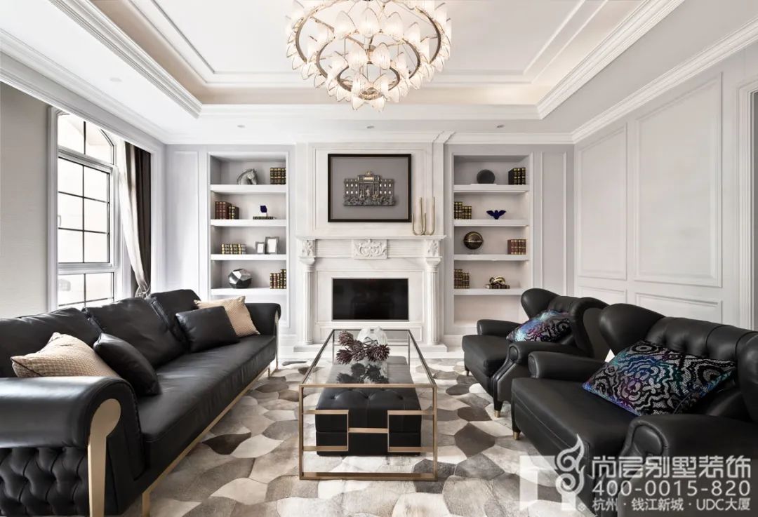 尚层别墅装饰,复古与现代的完美邂逅-17