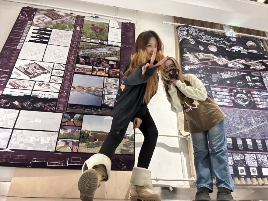 建筑老八校三个月速成的大四课设!六幕故事讲述传统的历史空间,文旅融合反转以种地为生的传统乡村模式,重振霍州窑白瓷文化-8