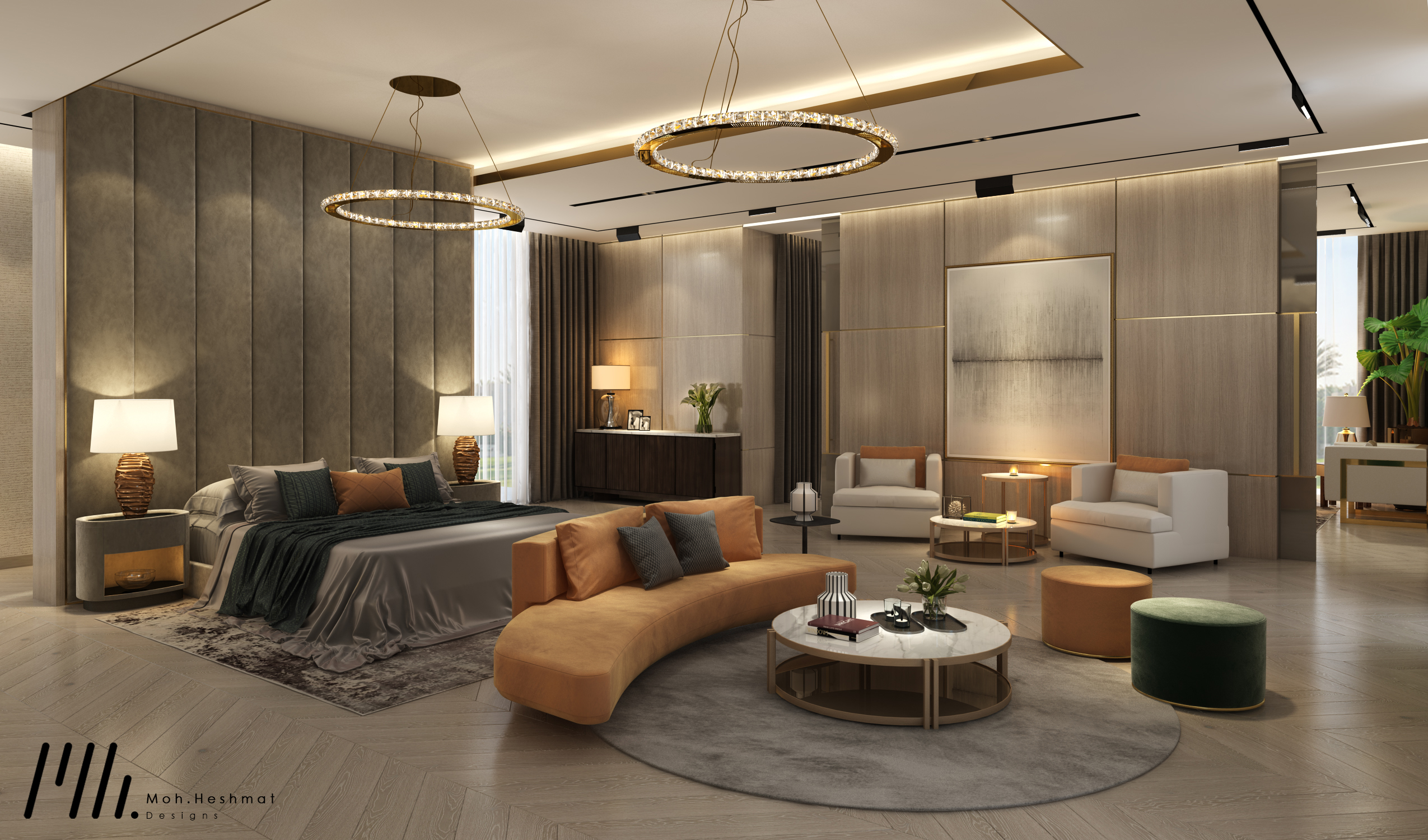 当代豪华私人别墅丨阿联酋沙迦-10