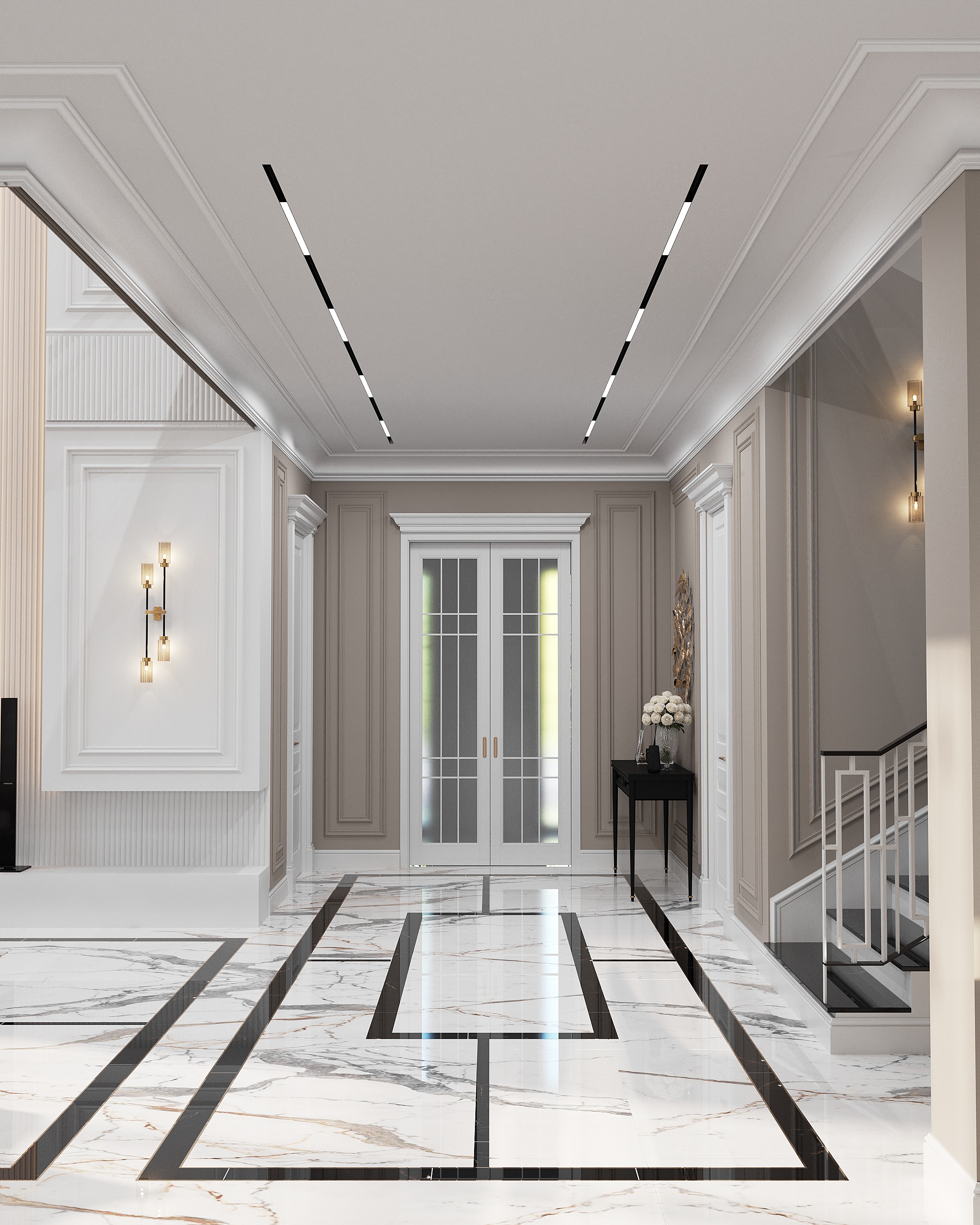 雅罗斯拉夫尔新古典主义别墅丨俄罗斯莫斯科丨WHITE SKILL STUDIO-21