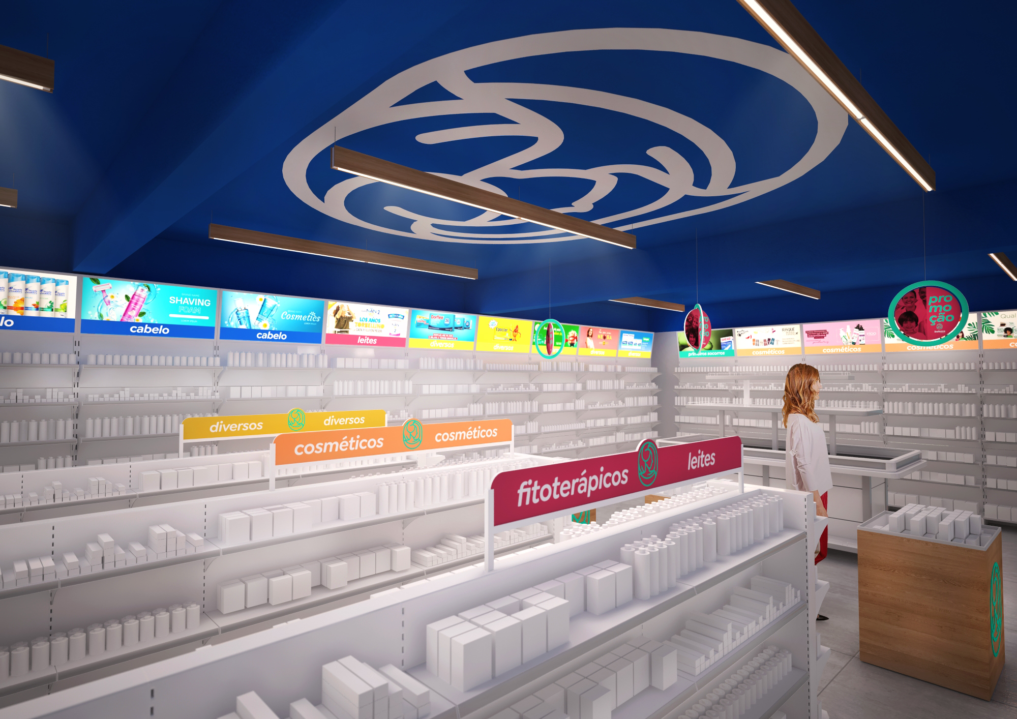 Belezza Pharma Drugstore Signage | Comunicação Visual-7