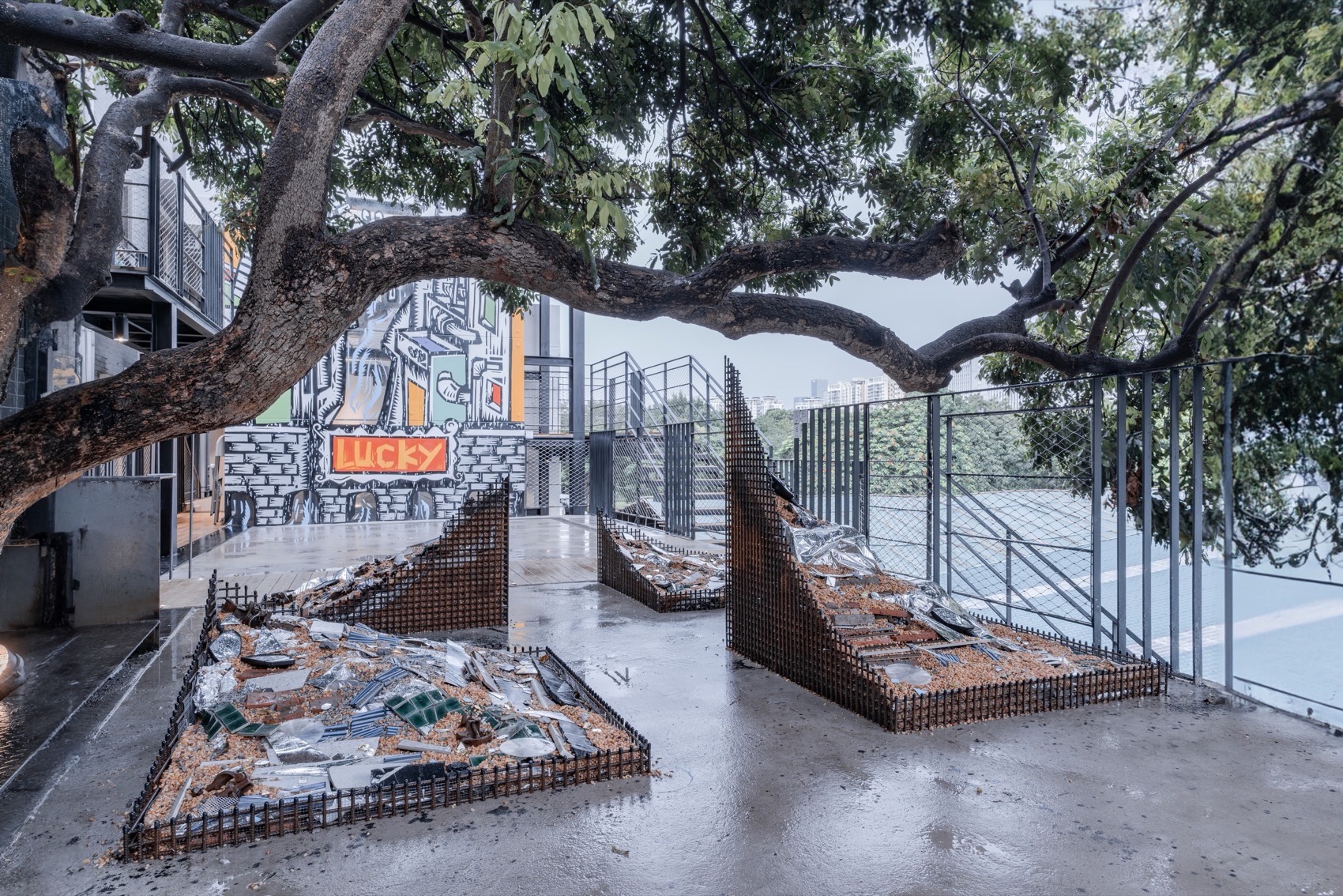 古城墙上的新丝路探方丨中国深圳丨时境建筑-7