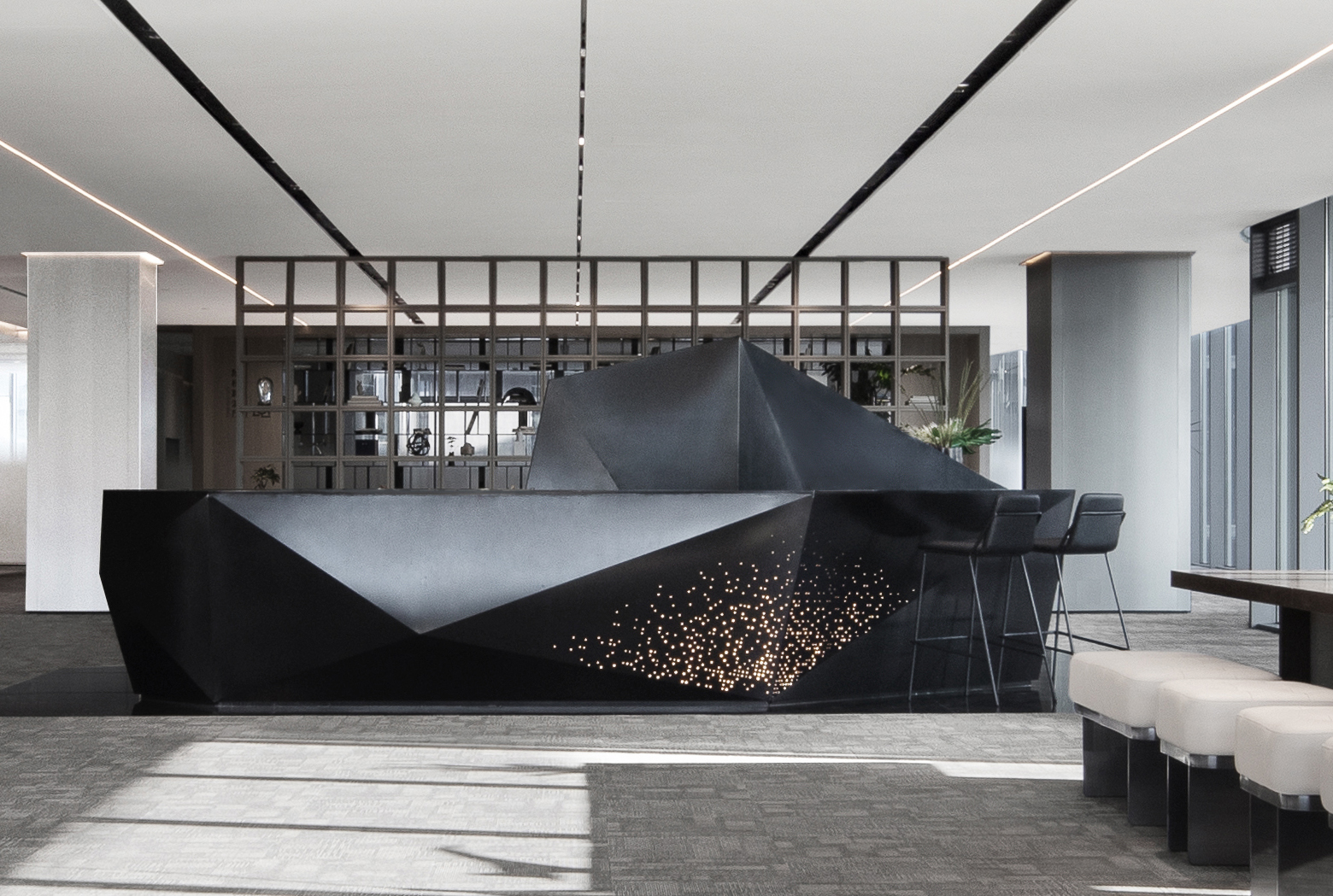 德信空港城写字楼室内设计丨中国杭州丨WE DESIGN 我们设计-13