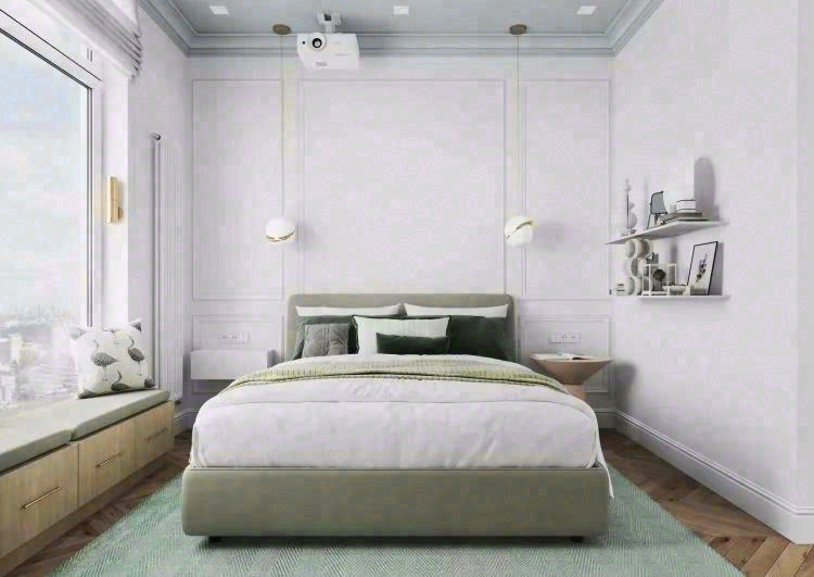 45㎡小公寓设计丨Juliababintseva-15