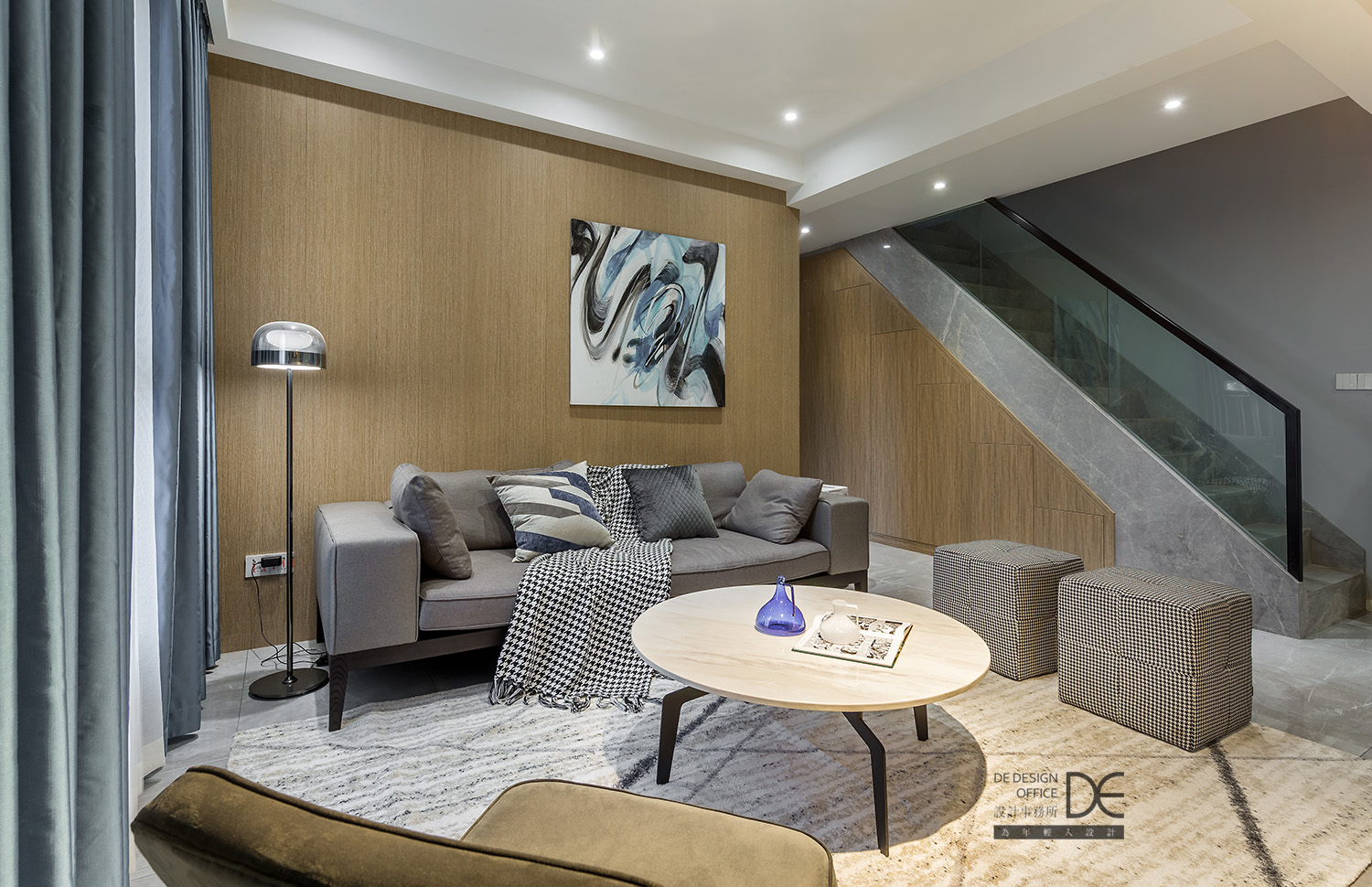 跃层空间,成长型家居设计-21