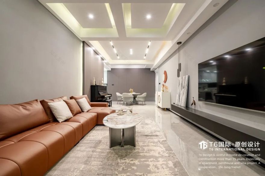 145㎡老房逆袭,现代轻奢四室两厅两卫丨中国上海丨T6 国际设计-24