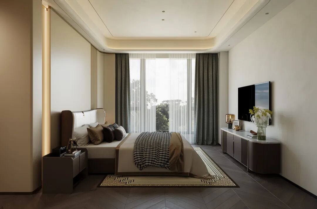 600㎡现代轻奢风丨浏河景苑丨中国湖南丨纵向·空间设计-75