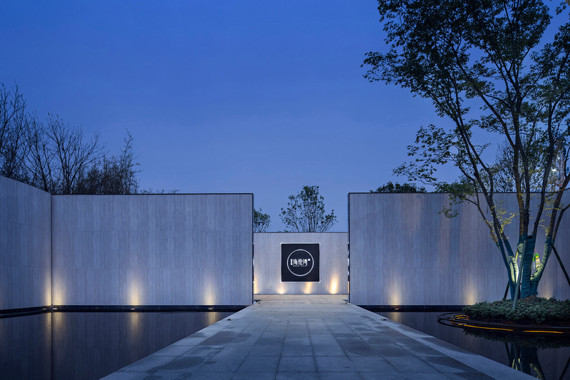 江苏宜兴海伦湾销售中心—现代东方美学之韵-20