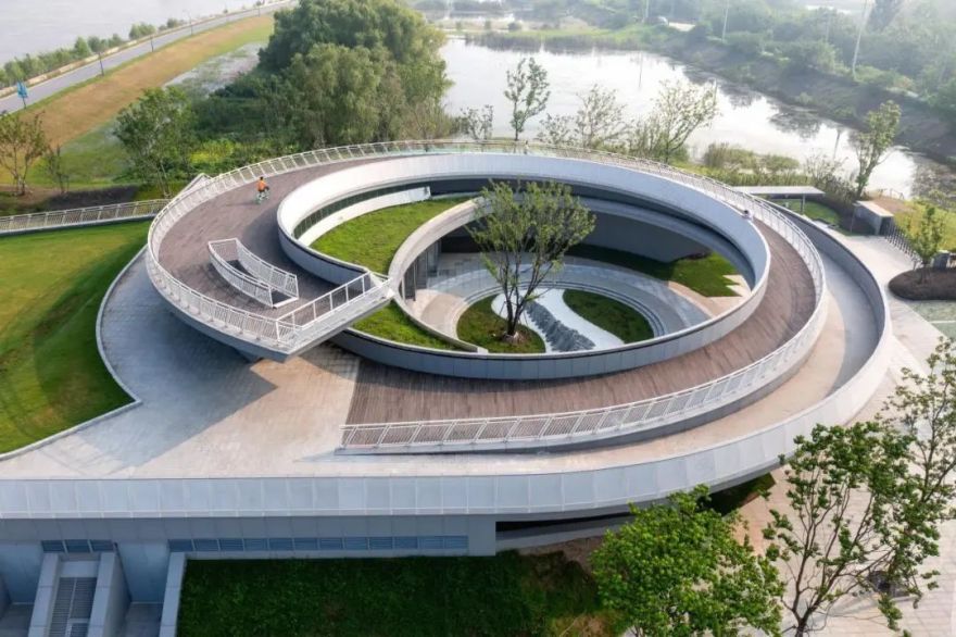 南京市江心洲排涝泵站丨中国南京丨东南大学建筑设计研究院有限公司-42