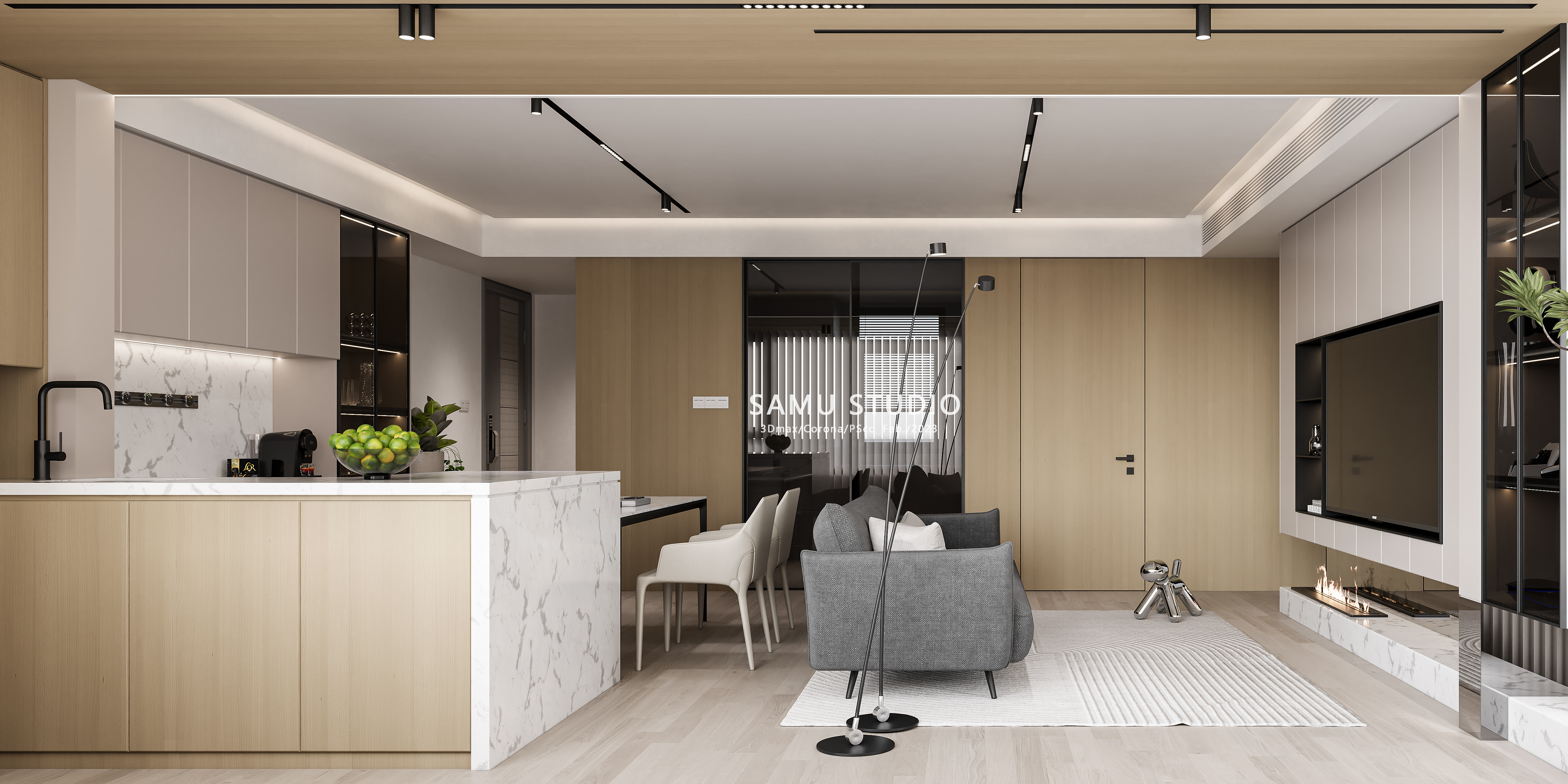 SAMU 丨现代客厅丨SAMU STUDIO-9