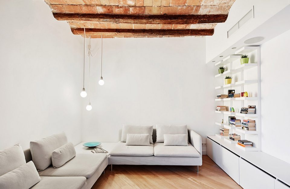 老建筑改造——巴塞罗那Parlament19 公寓  Miel Arquitectos-10