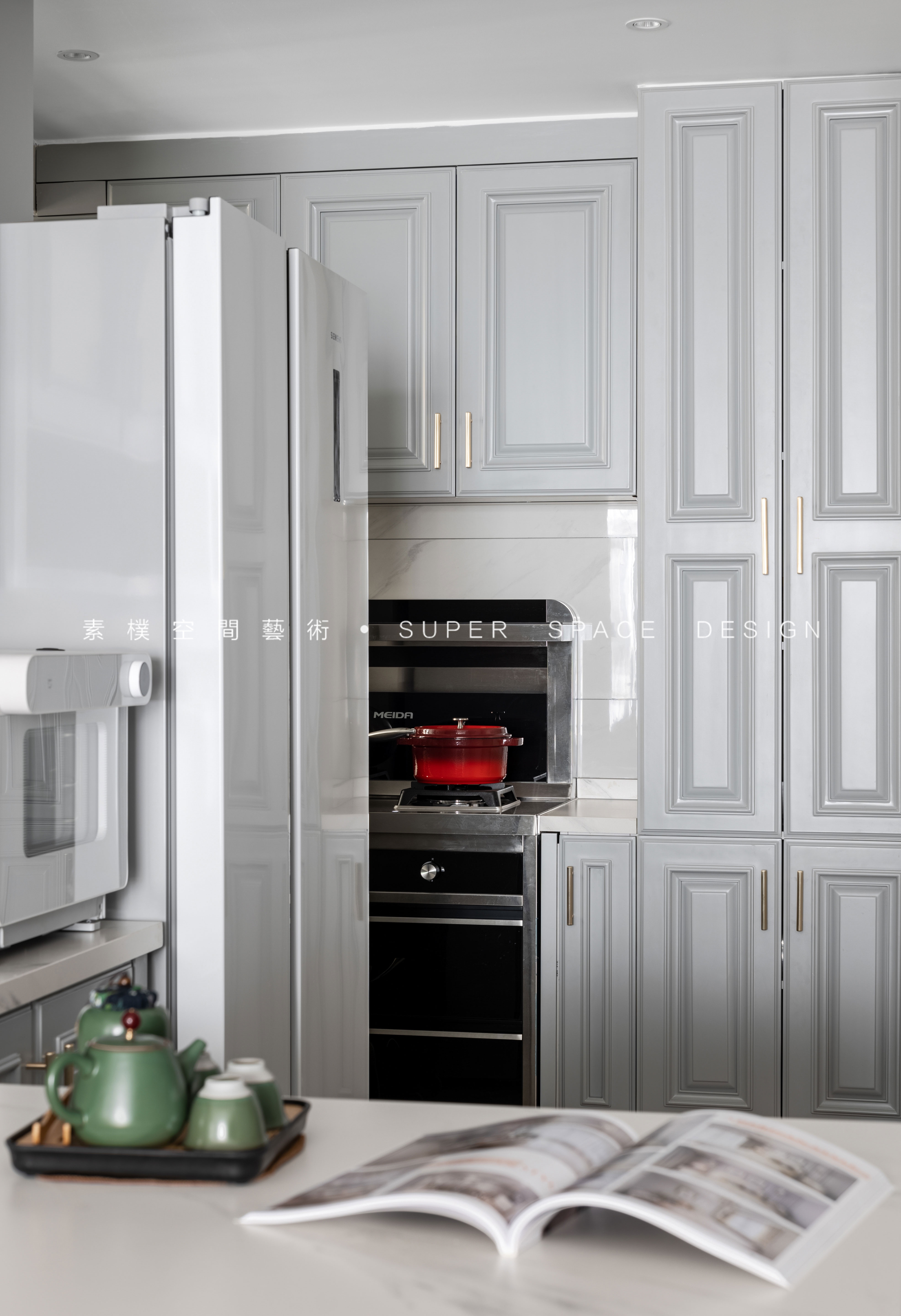 现代美式・古典与潮流,国奥村 77㎡舒适生活空间丨素朴设计.朱虹,素朴肆月软装.大王-44