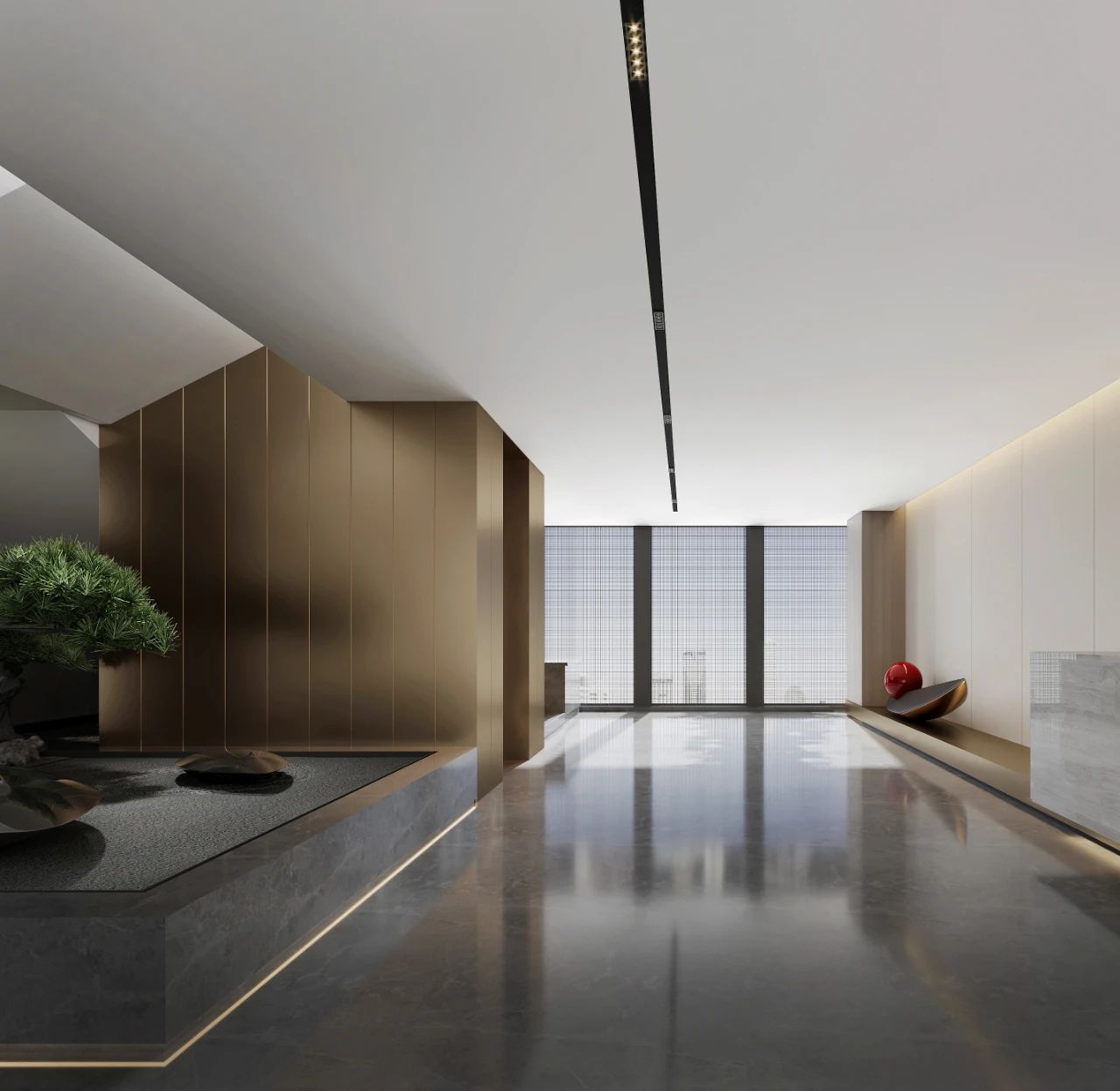 杭州现代企业办公空间设计丨中国杭州丨大麦设计-7