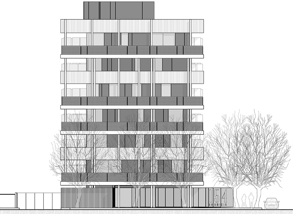 De Amicis 154号公寓楼丨意大利丨Giovanni Vaccarini Architetti-62